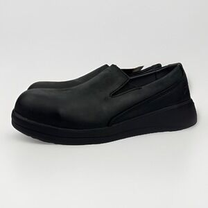 Red Wing Shoes Slip On Safety Toe‎ Work Womens  7.5B Black Leather Non Slip 3562